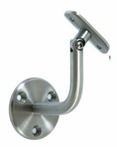 Support de main-courante inox déporté articulé