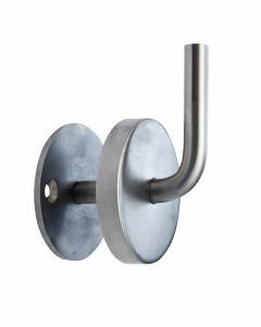 Support de main-courante inox déporté sans platine avec cache embase