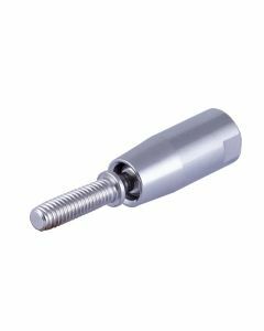 Fixation orientable pour tube inox