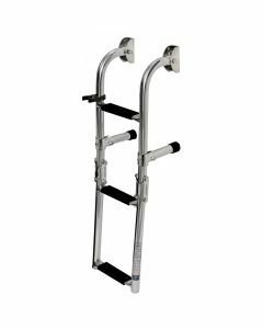 Echelle Pliable, 3 marches Inox  A4
