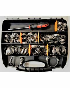 Coffret de colliers de serrage L9 inox A2 et A4