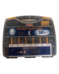 Coffret rivet inox