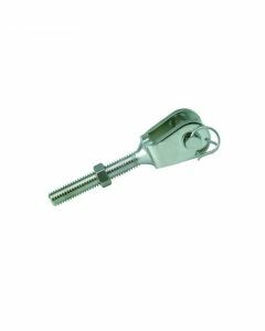 Embout chape fixe - inox A4